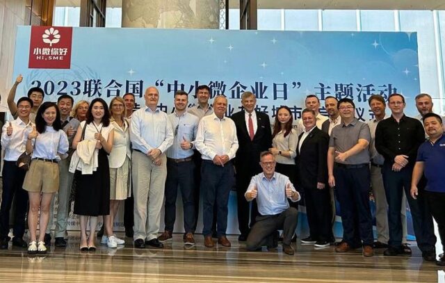 VDHC-Delegation bei einem Unternehmensbesuch in China